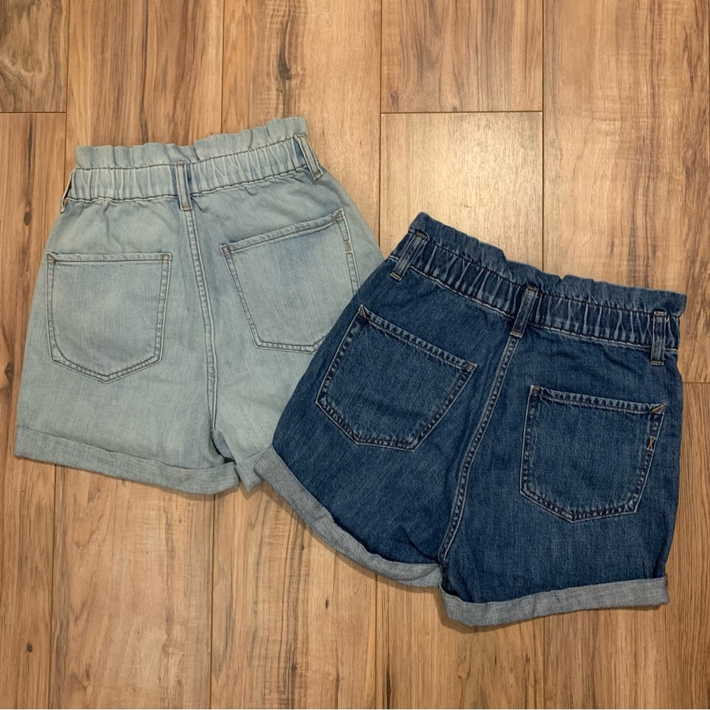 EXPRESS High Rise Fly Button Shorts - Picture 4 of 4